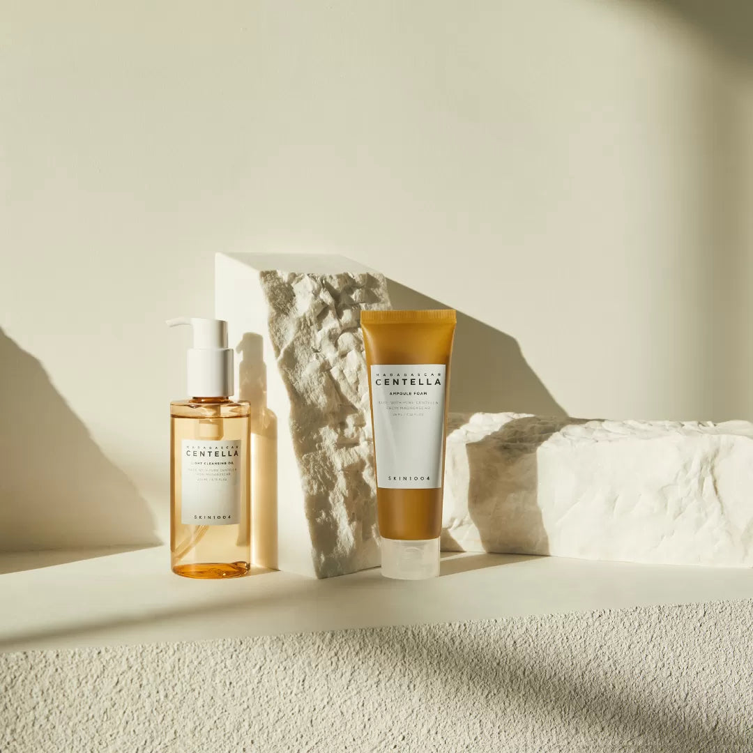 SKIN 1004 Double Cleansing Duo 200ml Oil Cleanser + 120ml Foam Cleanser
