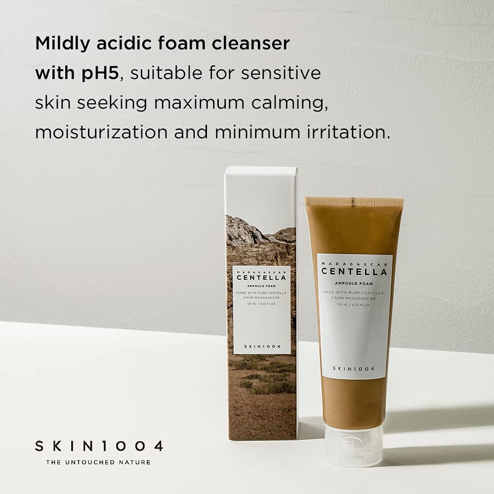 SKIN1004 Madagascar Centella Ampoule Foam Cleanser 4.22 fl.oz (125ml)