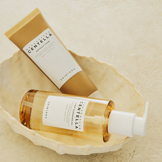SKIN 1004 Double Cleansing Duo 200ml Oil Cleanser + 120ml Foam Cleanser